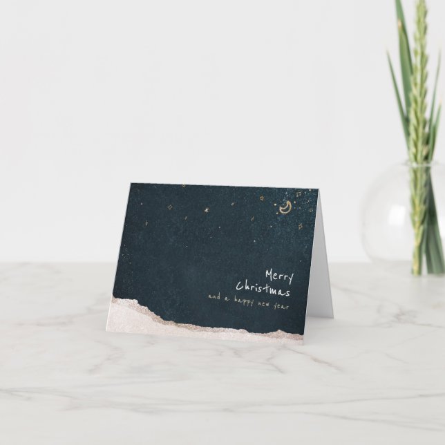 Vikt tackkort "God jul" (Framsida)