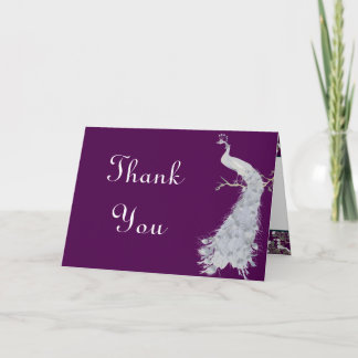 Vikt tackkort - Lila för bock/blomma Gren