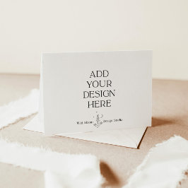 Vikt tackkort utskrift, ladda upp din design