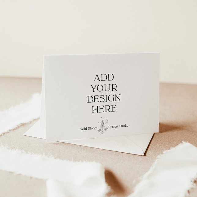 Vikt tackkort utskrift, ladda upp din design (Skapare uppladdad)