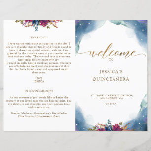 Vikta, Celestial Stjärnklara Quinceañera-program