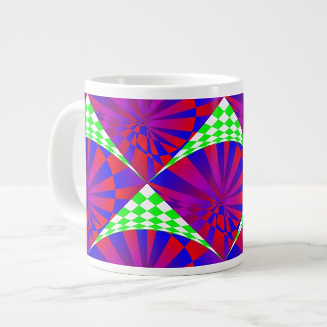 Vikta dimensioner från Kenneth Yoncich Jumbo Mugg (Framsida vänster)