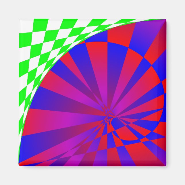 Vikta dimensioner från Kenneth Yoncich Magnet (Framsidan)
