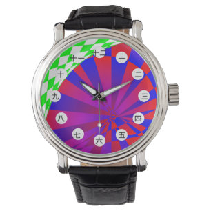 Vikta dimensioner (japanska Ansikte) av Kenneth Yo Armbandsur
