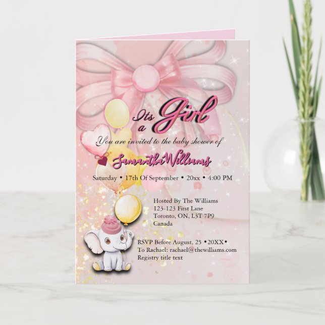 Vikta Elefantkortet Kort (Framsida)