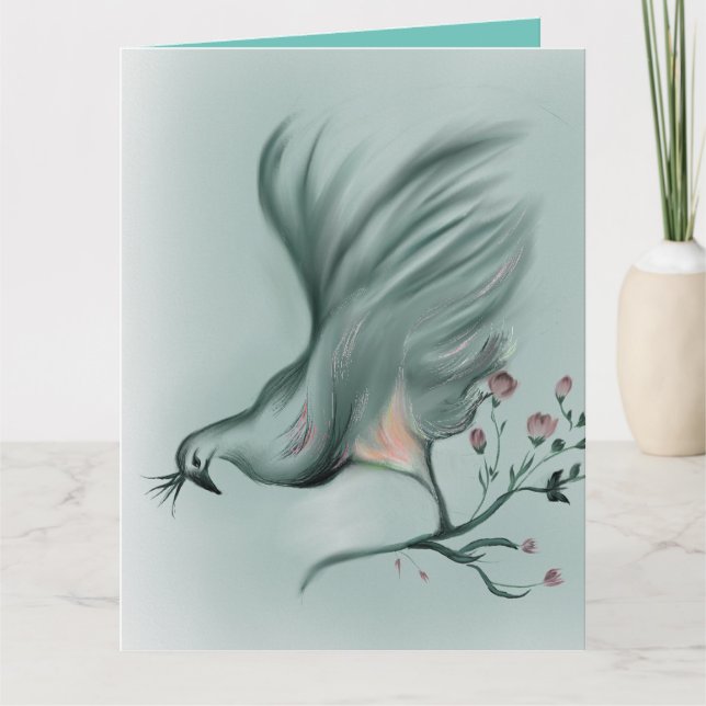 Vikta gratulationskort kort (Framsida)