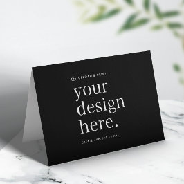 Vikta kort | Designuppladdning 5x7 kort