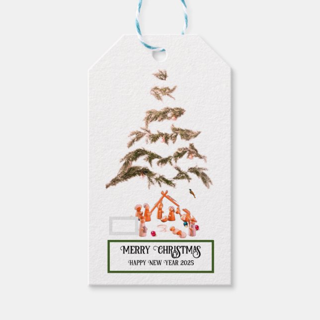 Viktad Hälsning Presentetikett (Framsidan)