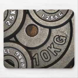 Viktad Tallrikar-musknapp Musmatta