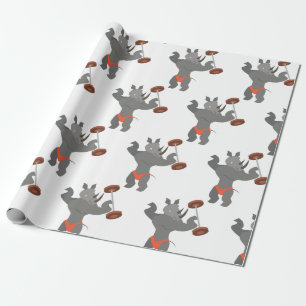 Viktande Rhino Presentpapper