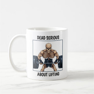 Viktande Skeleton Kaffemugg