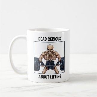 Viktande Skeleton Kaffemugg