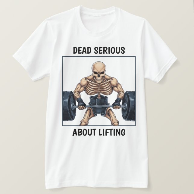 Viktande Skeleton T Shirt (Design framsida)