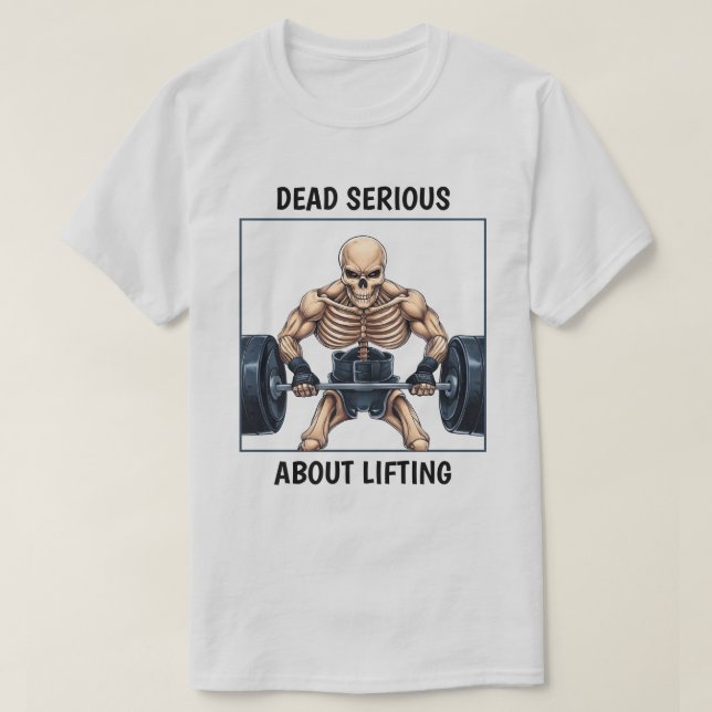 Viktande Skeleton T Shirt (Design framsida)