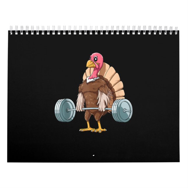 Viktande Thanksgiving för Turkiet - lyft Kalender (Omslag)
