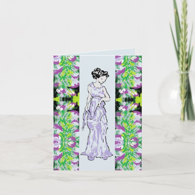 Viktat gratulationskort: pekskärm av klass kort (Framsida)