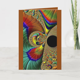 Viktat gratulationskort - tomt invändigt kort