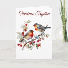 Viktat Helgdag-kort-Elegant Viktoriansk jul Helgkort