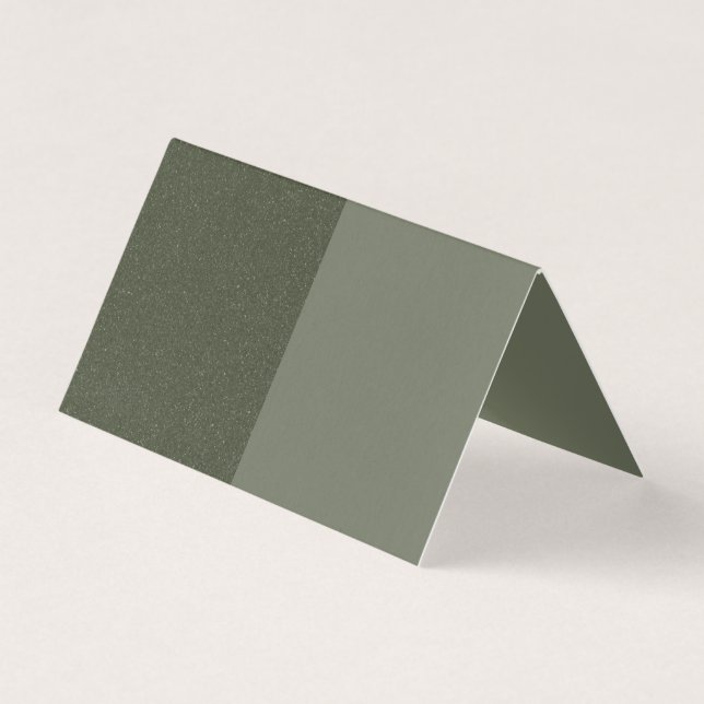 Viktat kort för delad anpassningsbar Moss-Grönt (Framsida)