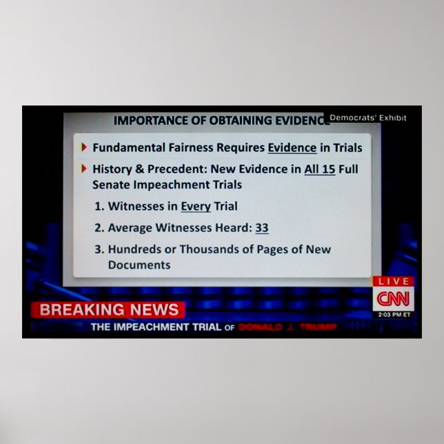 Vikten av att få bevis Poster (Framsidan)