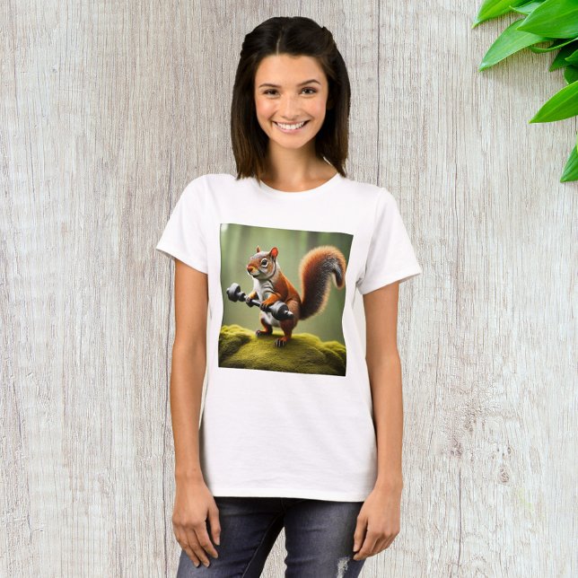 Vikter för ekorreupplyktning t shirt (Skapare uppladdad)