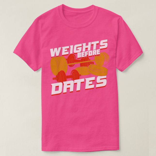 Vikter före Data T Shirt (Design framsida)