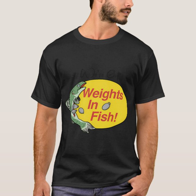 Vikter Hos Fisk T Shirt (Framsida)