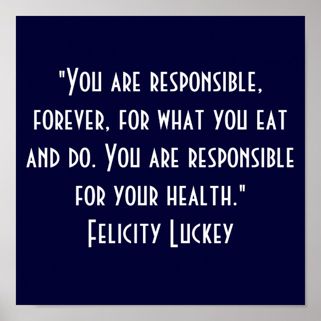 Viktförlust, ansvar 7 poster (Framsidan)