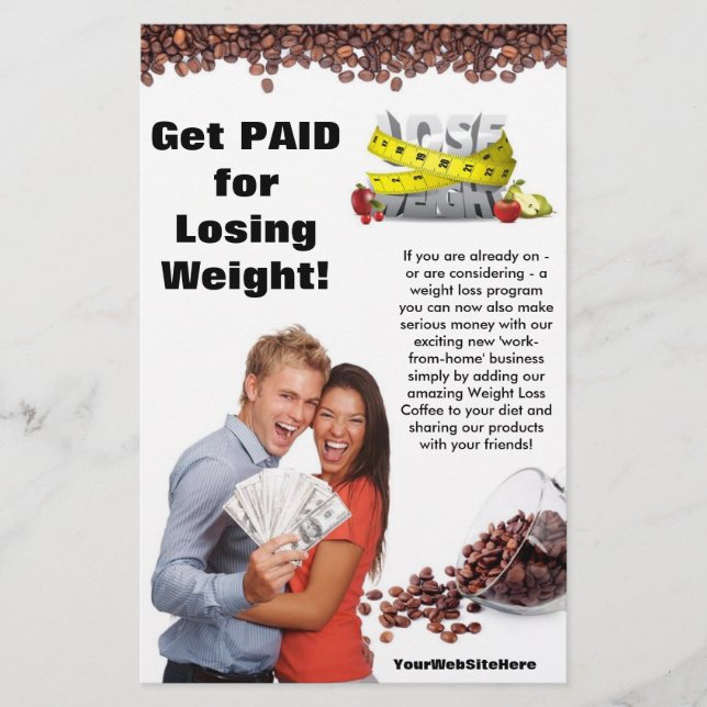 Viktförlust Flyer (Framsidan)