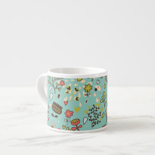 Viktig Blomsterträdgård Espressomugg