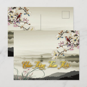 Viktig bukoliscen i Vietnam Råtta År 2020 GP Inbjudan Vykort