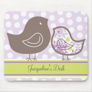 Viktig Chic Lavender Lila Sweet Damask-Chickar Musmatta