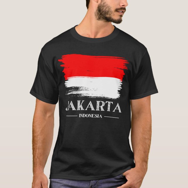 Viktig energi i Jakarta, Indonesien T Shirt (Framsida)
