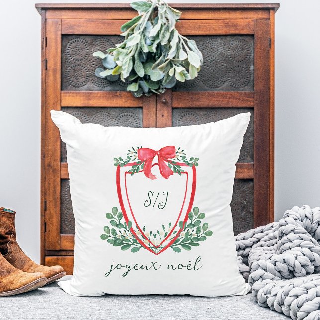 Viktig jultid, Vapensköld | Joyeux Noël Kudde (Skapare uppladdad)