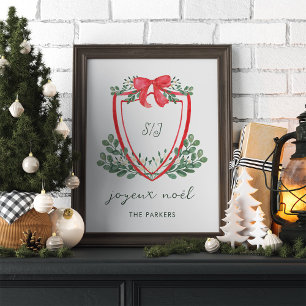 Viktig jultid, Vapensköld Joyeux Noël Poster