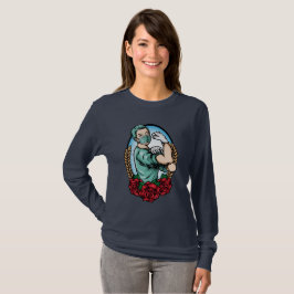 Viktig Omsorg Stark Sjuksköterska  T Shirt
