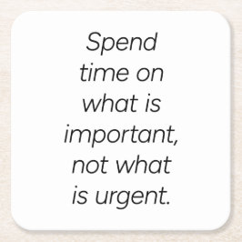 Viktig Papper Underlägg