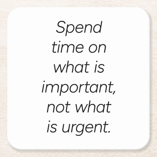 Viktig Papper Underlägg (Framsidan)