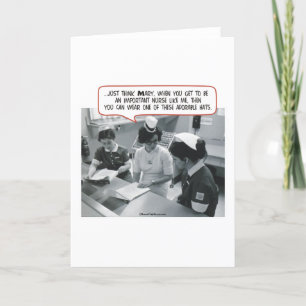 Viktig sjuksköterska - Adabel Hat Kort