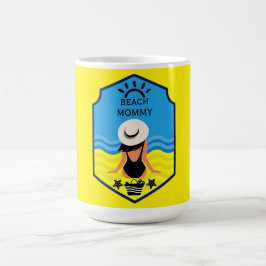 Viktig sommarstrand  kaffemugg