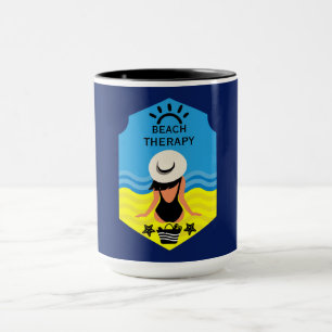 Viktig sommarstrand mugg