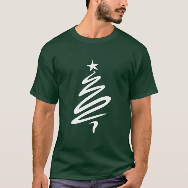 Viktig utskrift av Julgran T Shirt (Framsida)