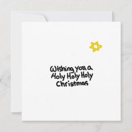 Viktig, vit jultomte helgdag julkort