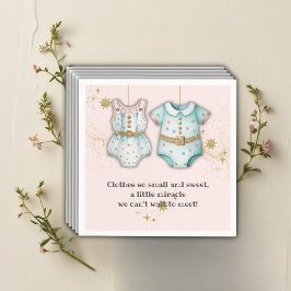 Viktiga Barnkläder Kön Neutral babystötare Pappersservett