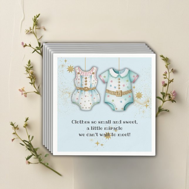 Viktiga Barnkläder Kön Neutral babystötare Pappersservett (Skapare uppladdad)