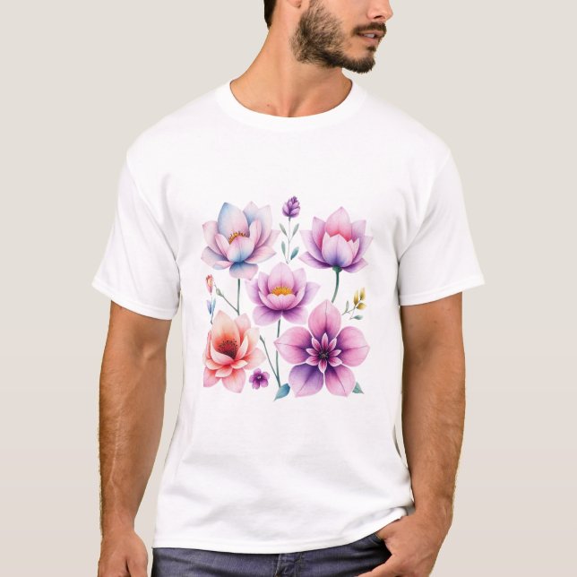 Viktiga Blommar i Bloom T Shirt (Framsida)
