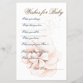 Viktiga fläckar: Elegant vattenfärgsFlyer Flygblad