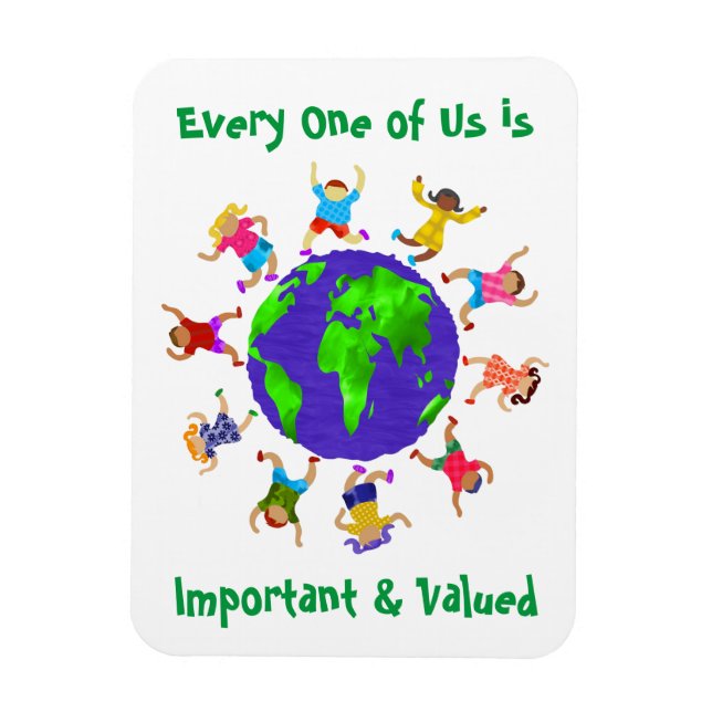 Viktiga och värdefulla barn magnet (Vertikal)