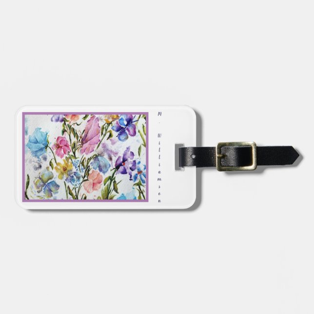 Viktiga vattenfärger bagagebricka (Horisontell Framsida)