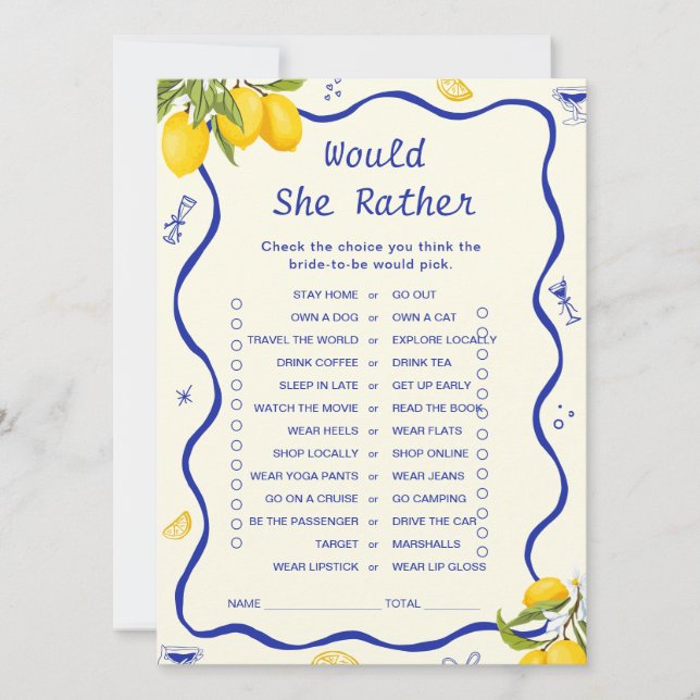 Viktigaste Möhippan skulle hon hellre vilja spela Inbjudningar (Framsida)